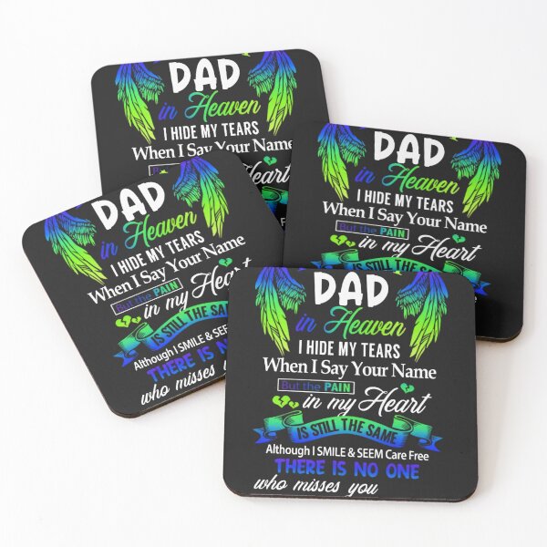 Item preview, For My Dad In Heaven I Hide My Tear  designed and sold by CallieStore.