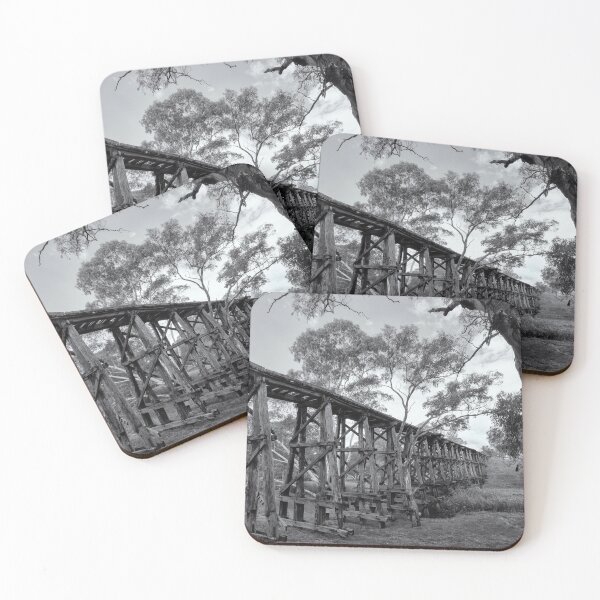 Item preview, Mollisons Creek Trestle Bridge designed and sold by Linda Lees.