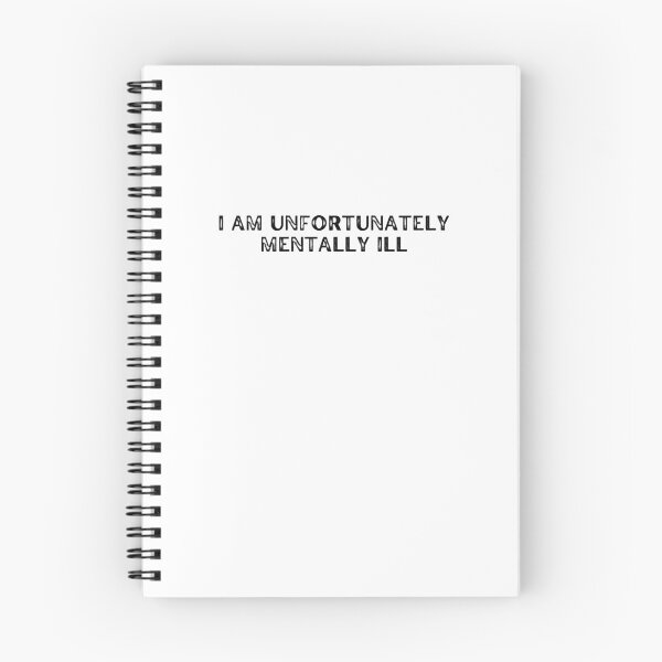 Item preview, I Am Unfortunately Mentally Ill designed and sold by BookOfE.