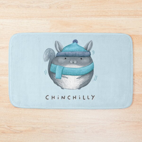 Chinchilly Bath Mat