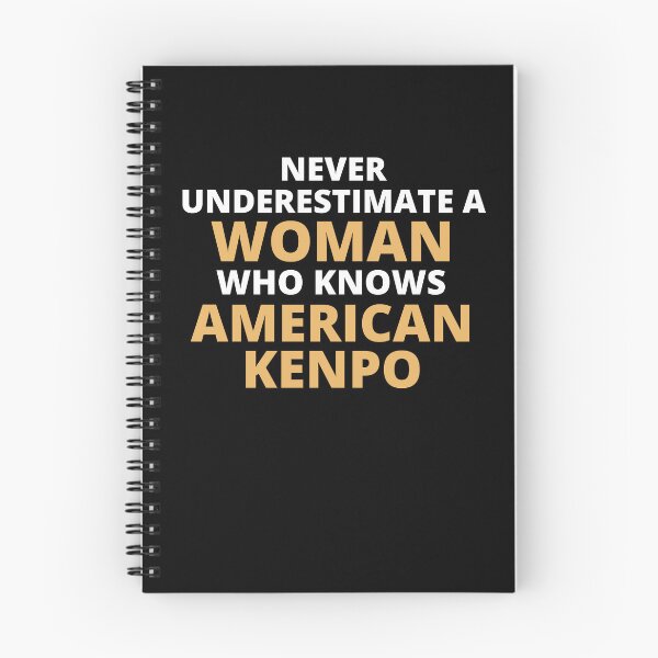 Item preview, Never Underestimate A Woman Who Knows American Kenpo designed and sold by clickmostro.