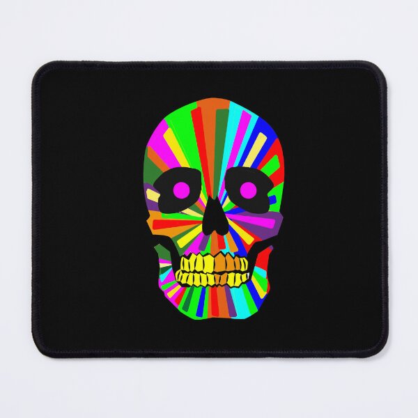 Item preview, Psychedelic skull designed and sold by GibaCartum.