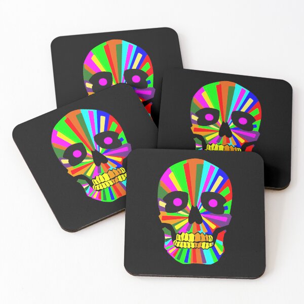 Item preview, Psychedelic skull designed and sold by GibaCartum.