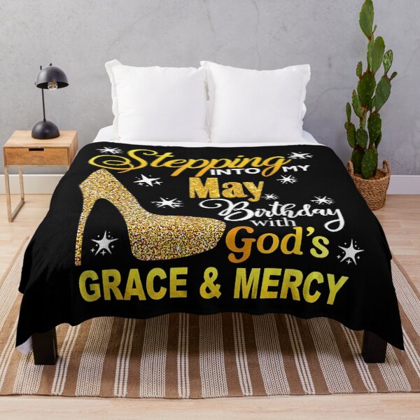 Item preview, Stepping Into My May Birthday With Gods Grace And Mercy designed and sold by troubledcommand.