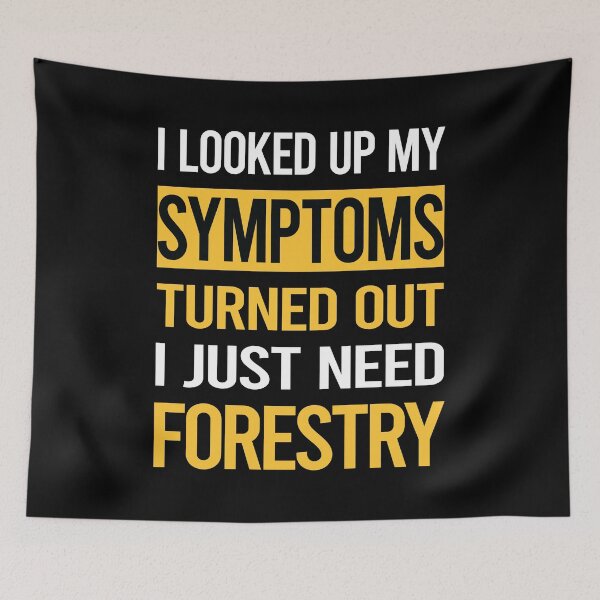 Item preview, Funny My Symptoms Forestry designed and sold by kerry8d7dlaurie.
