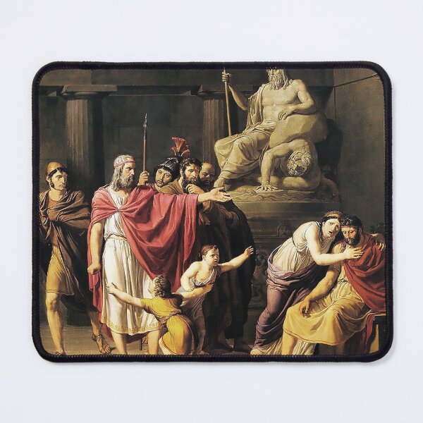 Item preview, Cleombrotus banishment by Leonidas of Sparta designed and sold by ClassicalGreece.