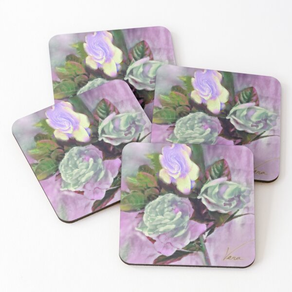 Item preview, BLANCO VIOLETA  TRES GARDENIAS  designed and sold by Art7Dimension.