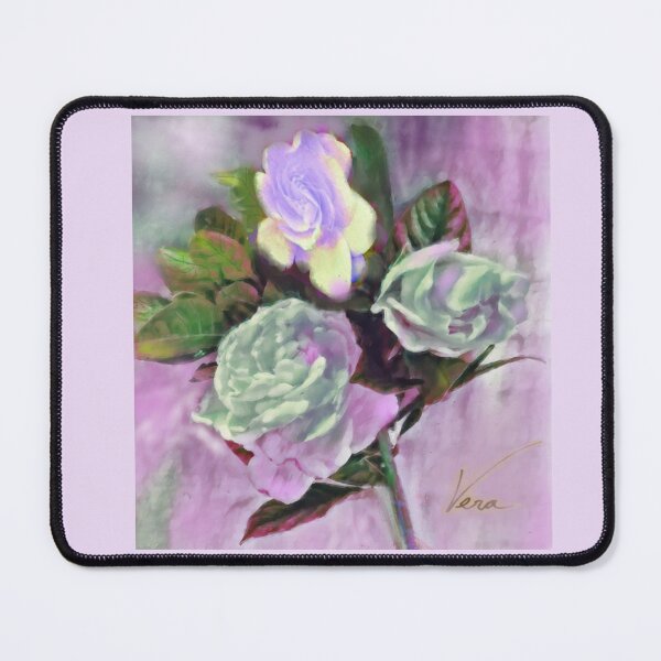 Item preview, BLANCO VIOLETA TRES GARDENIAS designed and sold by Art7Dimension.