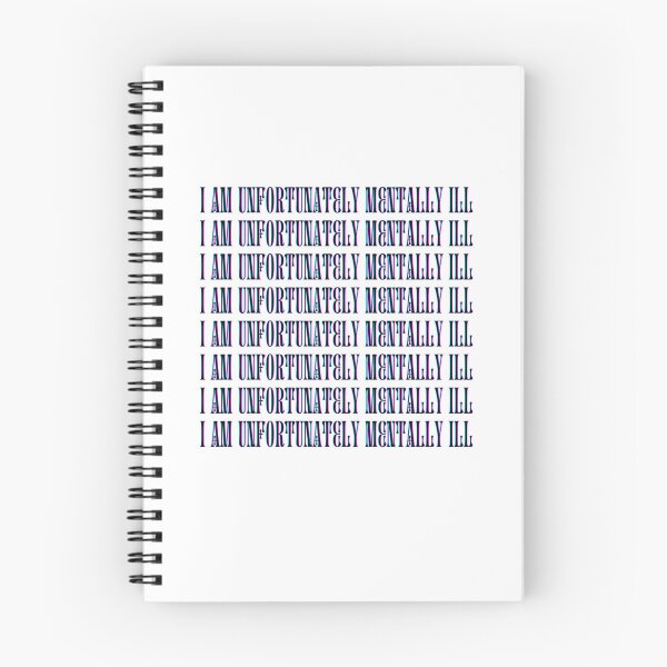 Item preview, I Am Unfortunately Mentally Ill designed and sold by BookOfE.