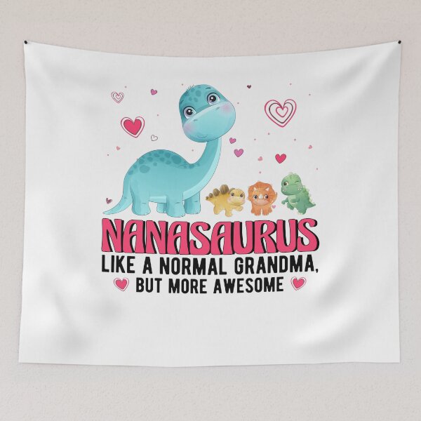 Item preview, Nanasaurus like a normal grandma but more awesome Dinosaurs designed and sold by moonligh1996.
