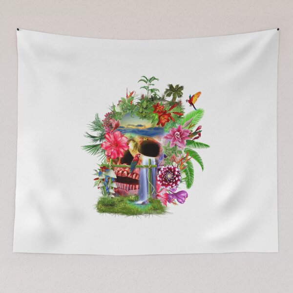 Item preview, Tropical Skull designed and sold by Eduardo Doreni.