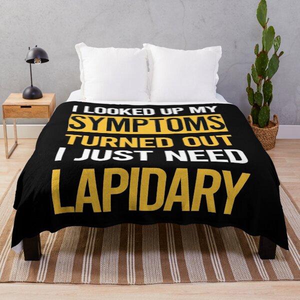 Item preview, Funny My Symptoms Lapidary Lapidarist designed and sold by kerry8d7dlaurie.