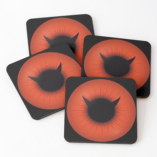 Item preview, Devil Pupil Eye Torus Horned Black designed and sold by stuartsemporium.
