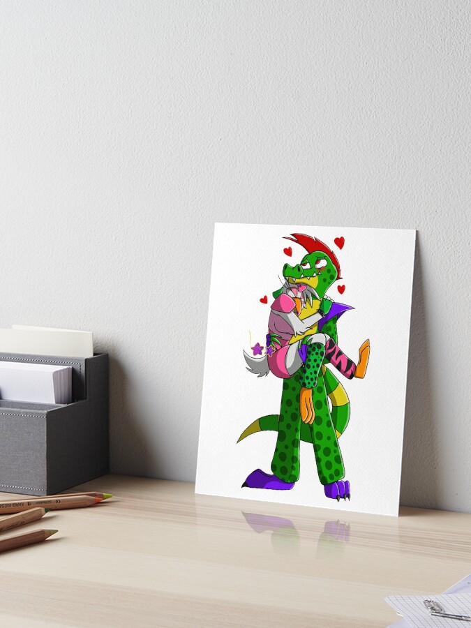 Monty Glamrock Rockstar And Freddy Bear Fnaf Security Breach Art Board  Print for Sale by Stanleyiu12