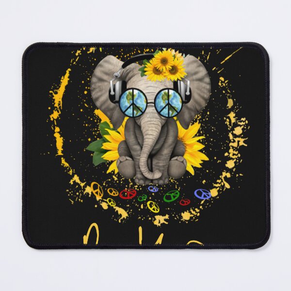 Item preview, hippie be kind elephant designed and sold by CallieStore.