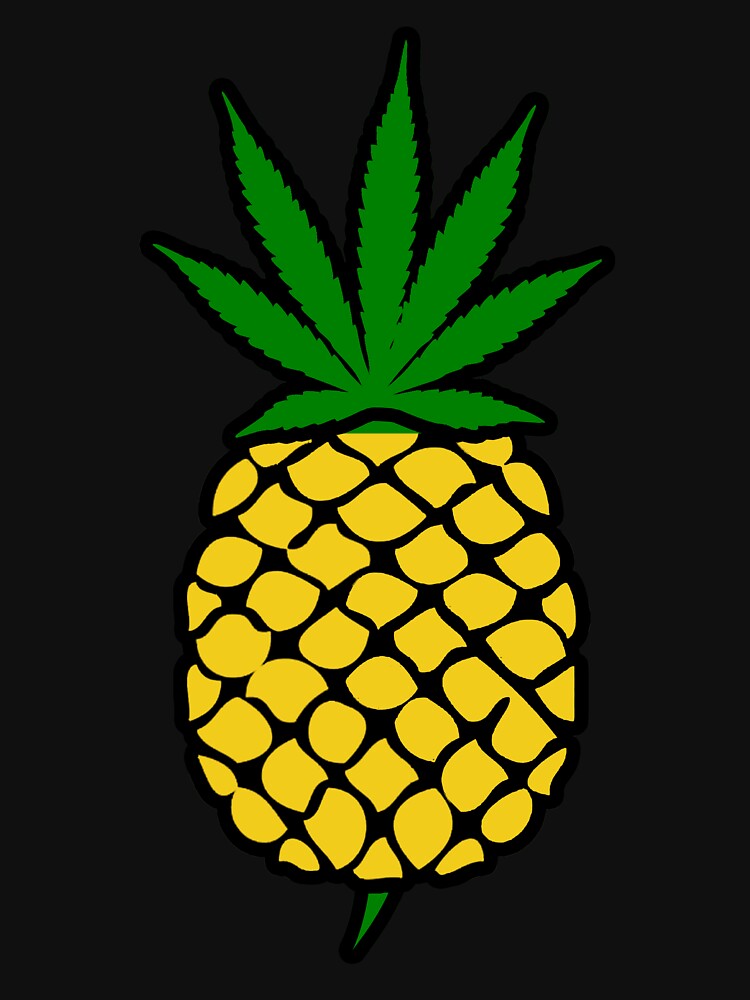 "Pineapple Weed Leaf (Fold Up) Shirt" Tshirt by ThatMerchStore Redbubble