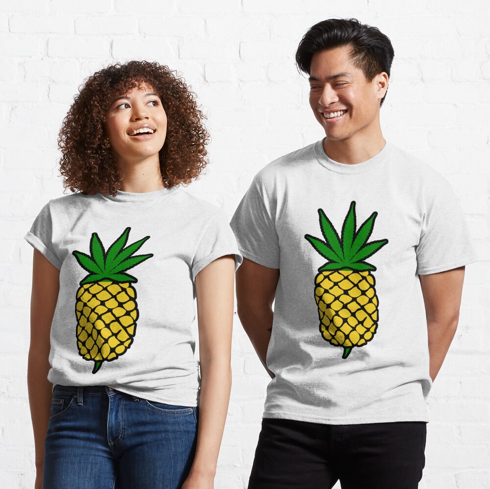 Discover Ananas-Unkraut-Blatt Classic T-Shirt