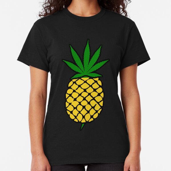 Pineapple Weed Leaf (Fold Up) Shirt Classic T-Shirt