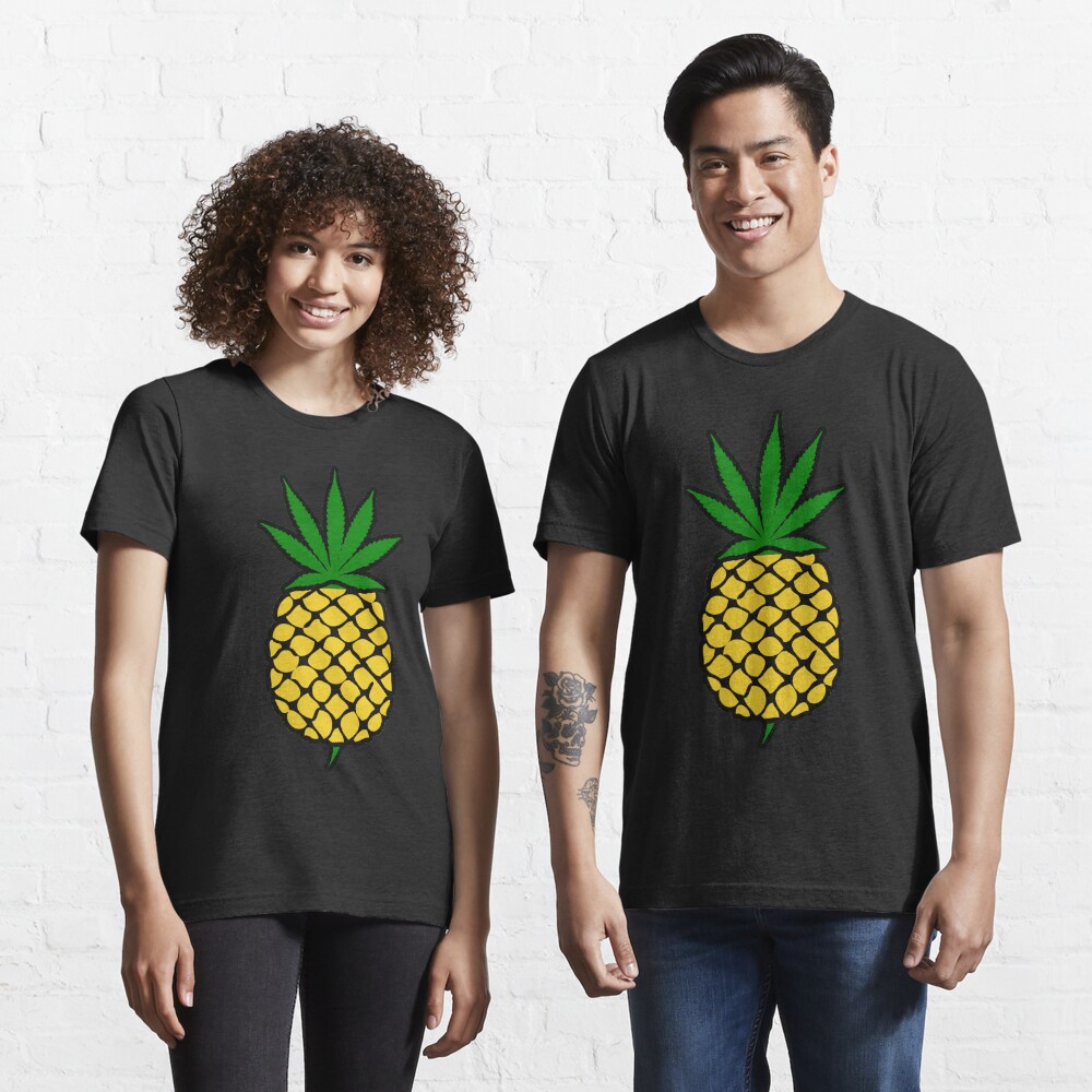 pineapple pot leaf shirt