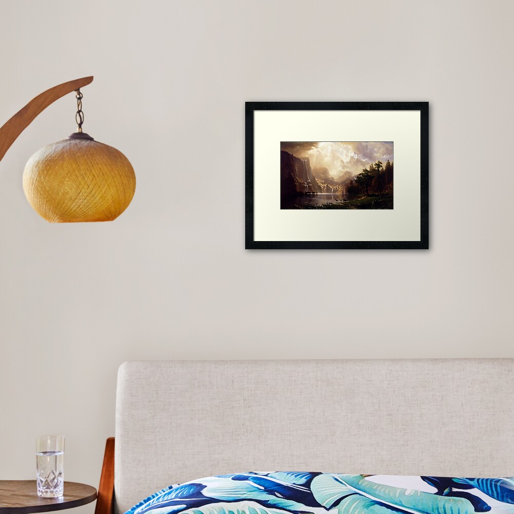 Among the Sierra Nevada, California Framed Art Print