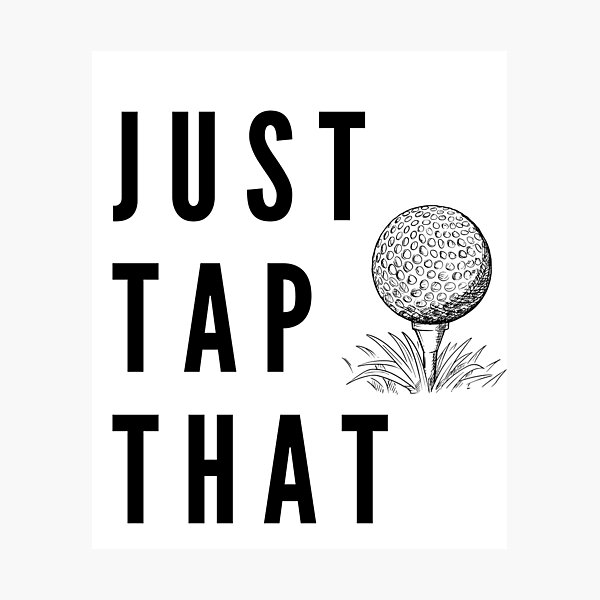"Golf SVG lustige Golf Spruch PNG tippen Sie einfach darauf