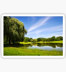 City Park Landscape Sticker