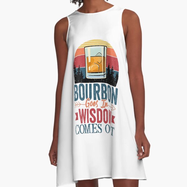 Item preview, Bourbon Goes In Wisdom Comes Out Bourbon Drinking Lover Gift designed and sold by moonligh1996.