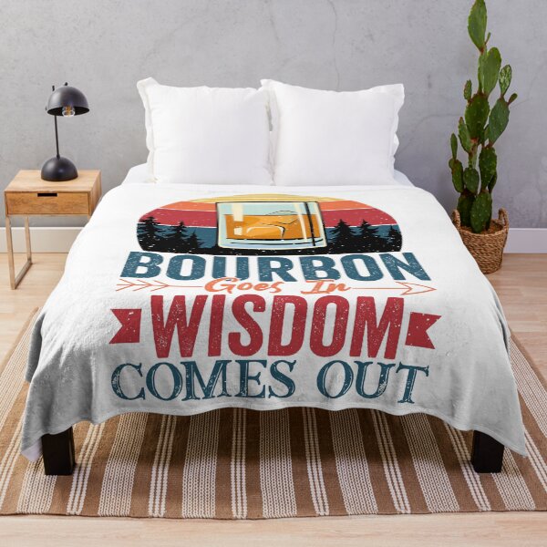 Item preview, Bourbon Goes In Wisdom Comes Out Bourbon Drinking Lover Gift designed and sold by moonligh1996.