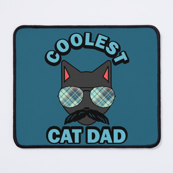 Item preview, Coolest Cat Dad Mustache Plaid Sunglasses designed and sold by Rongway76.