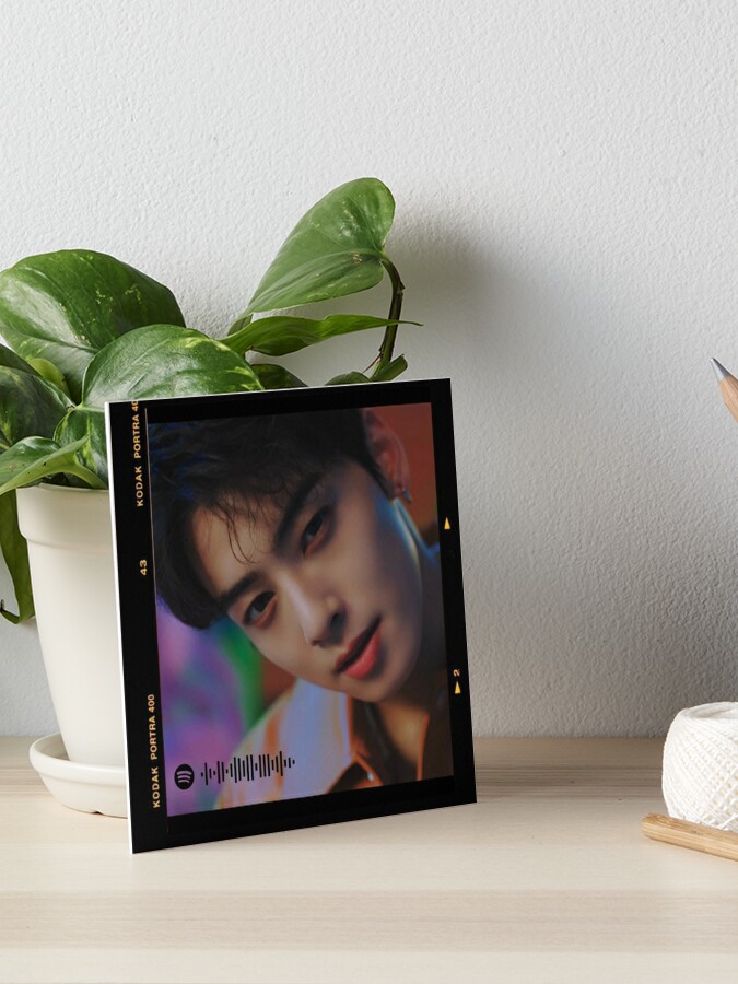 Cha eun woo astro member | Art Board Print