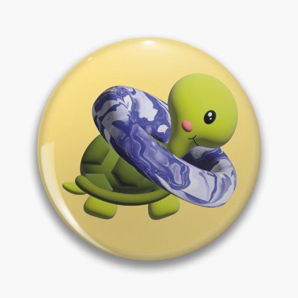 Item preview, 3d illustration of a funny turtle in green tones designed and sold by Martapp.