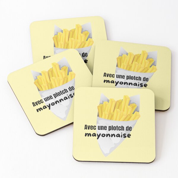 Item preview, With a plot of mayonnaise, Belgian expression designed and sold by PausePapote.