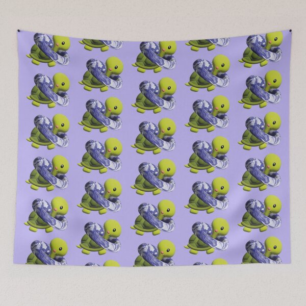 Item preview, 3d illustration of a funny turtle in green tones designed and sold by Martapp.