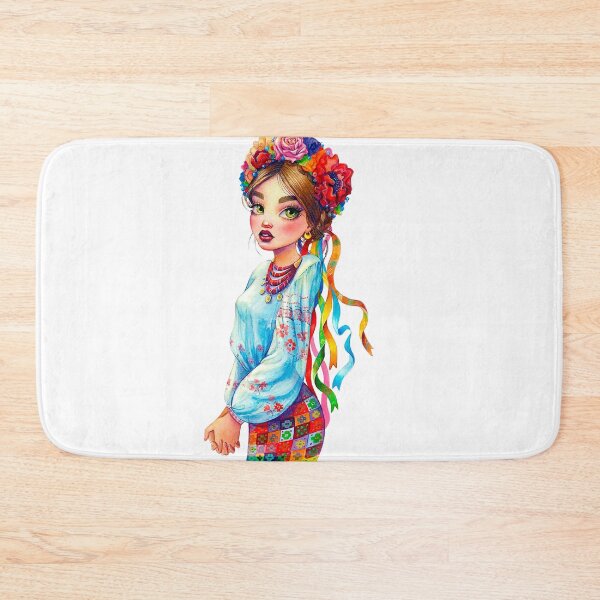 Item preview, Ucrania, niña, anime, arte, ucraniano designed and sold by Viktoriia Trubiichuk.