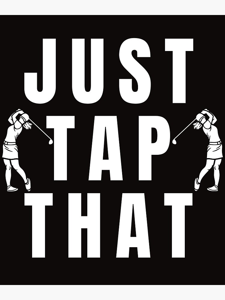 "Golf SVG lustige Golf Spruch PNG tippen Sie einfach darauf