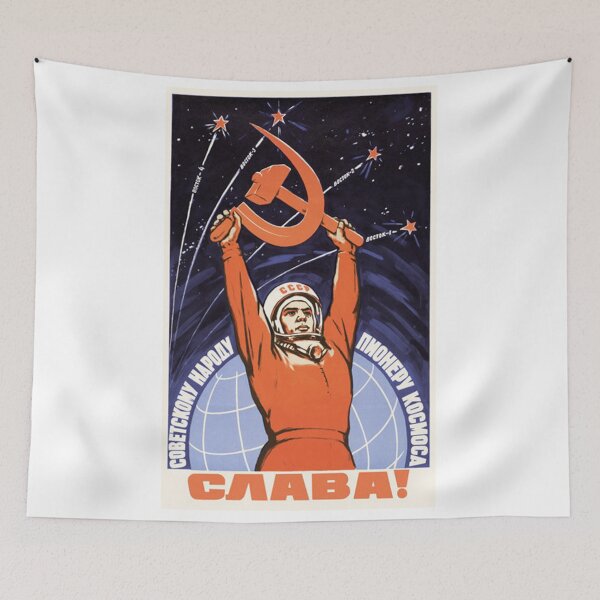 Item preview, Soviet Space Propaganda designed and sold by art3misuniverse.