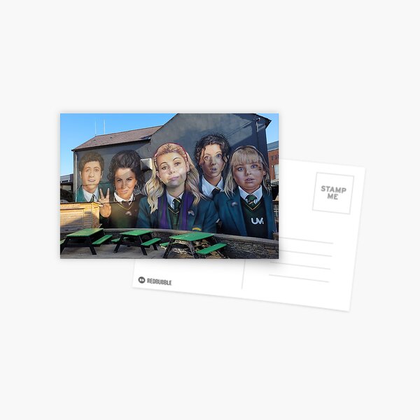 Item preview, Derry Girls Mural designed and sold by mollyandjean.