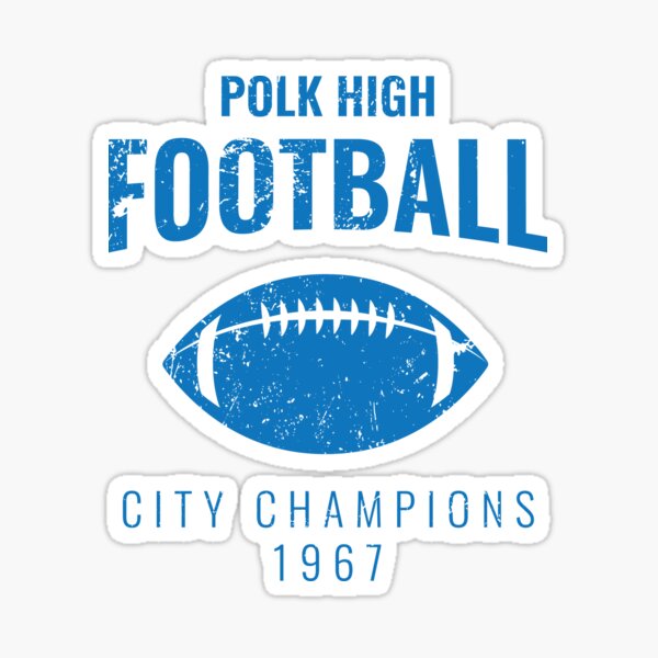 Item preview, Polk High Football City Champions  designed and sold by The Junto Shop.