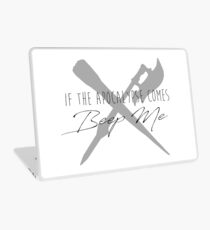 Beep Me! Laptop Skin
