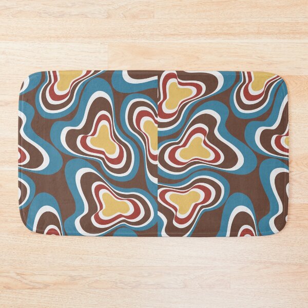 Item preview, Funky Geometric Vintage Retro Pattern designed and sold by Reelippy.