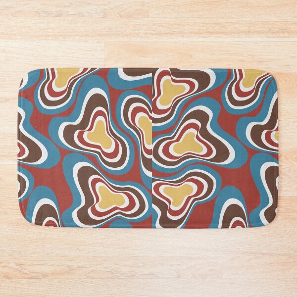 Item preview, Funky Geometric Vintage Retro Pattern designed and sold by Reelippy.
