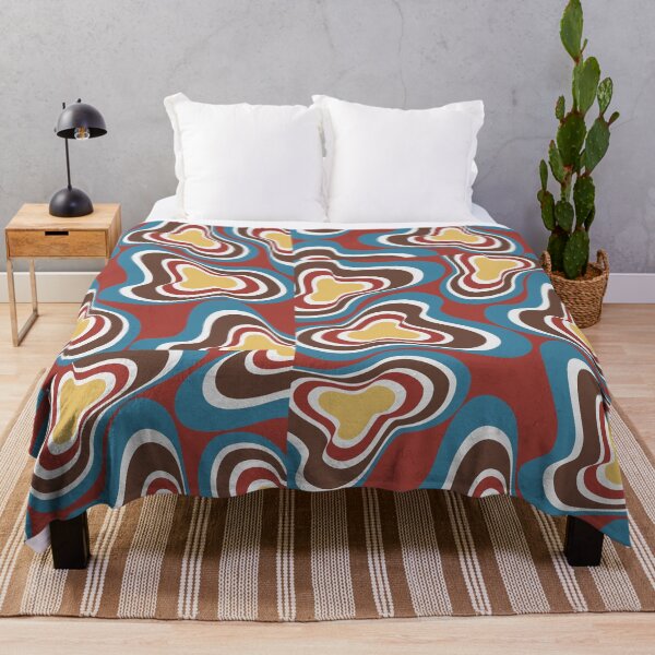 Item preview, Funky Geometric Vintage Retro Pattern designed and sold by Reelippy.