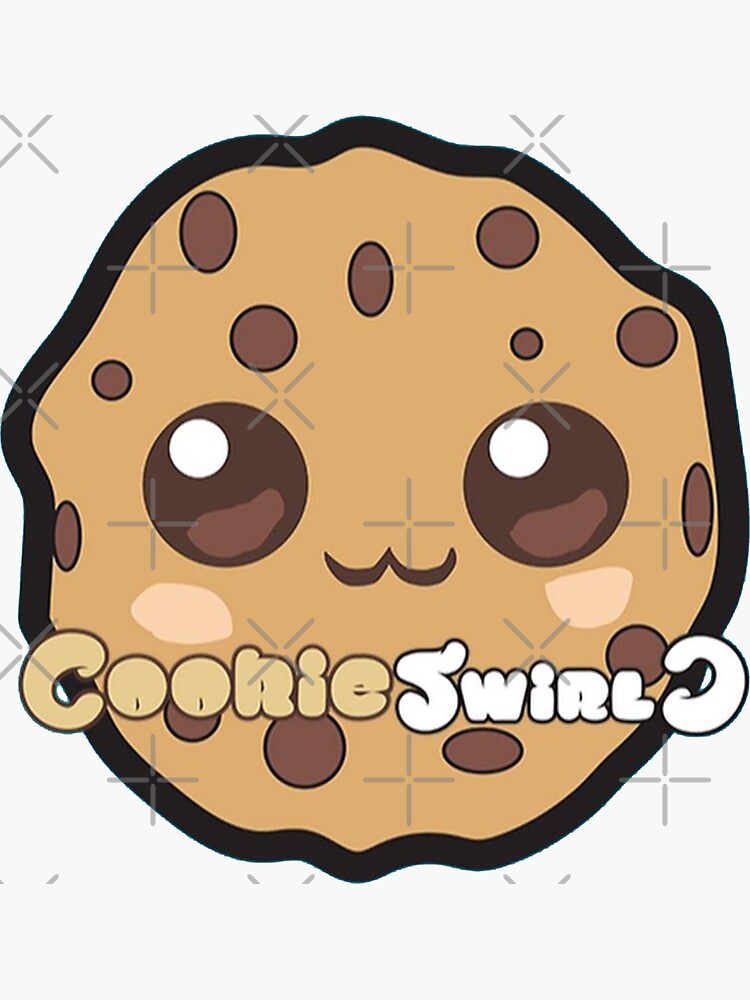 "cookieswirlc" Sticker for Sale by xna Redbubble