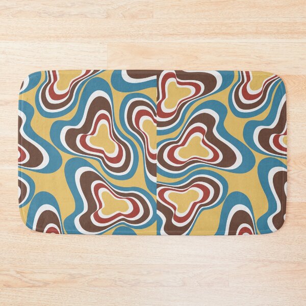 Item preview, Funky Geometric Vintage Retro Pattern designed and sold by Reelippy.