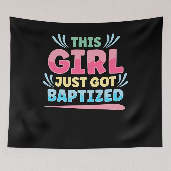 Item preview, This Girl Just Got Baptized Christian Baptism Communion designed and sold by Dressed For  Duty.