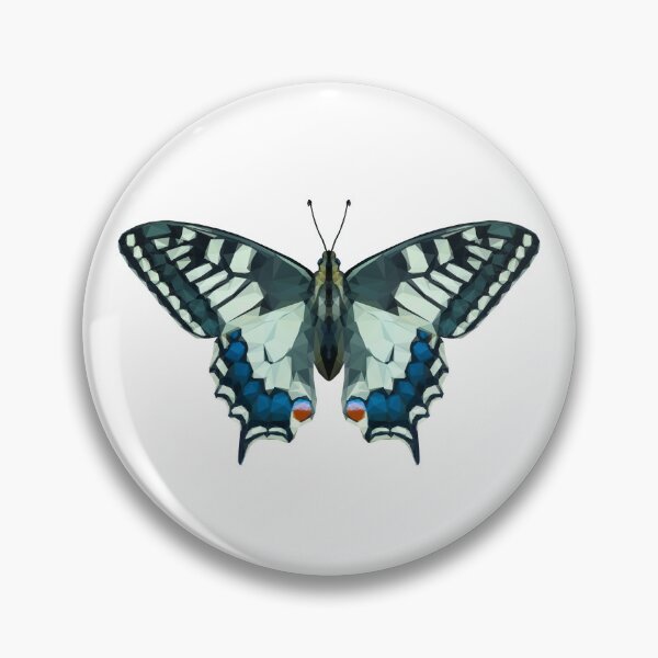 Item preview, Swallowtail Butterfly Papilio Machaon Low Poly designed and sold by xP42.
