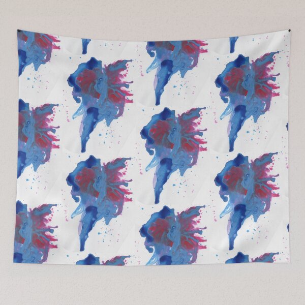 Item preview, Monstera impression in ink designed and sold by Drawn In.