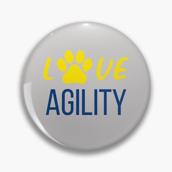 Item preview, Love agility in blue and yellow designed and sold by PausePapote.