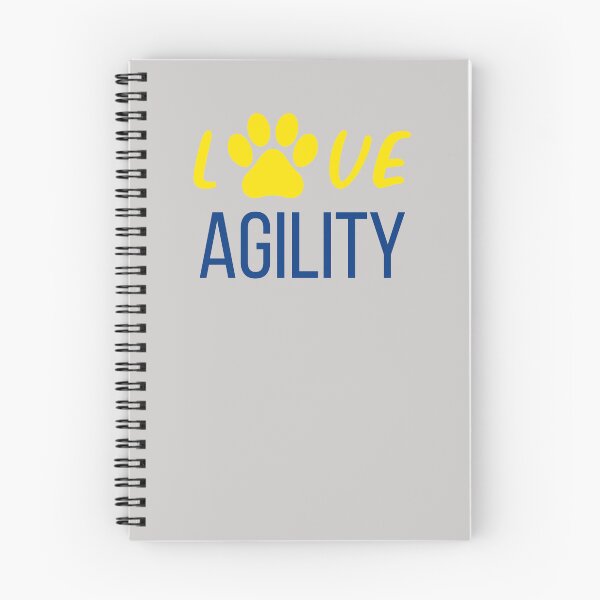 Item preview, Love agility in blue and yellow designed and sold by PausePapote.