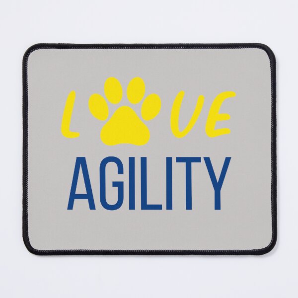 Item preview, Love agility in blue and yellow designed and sold by PausePapote.